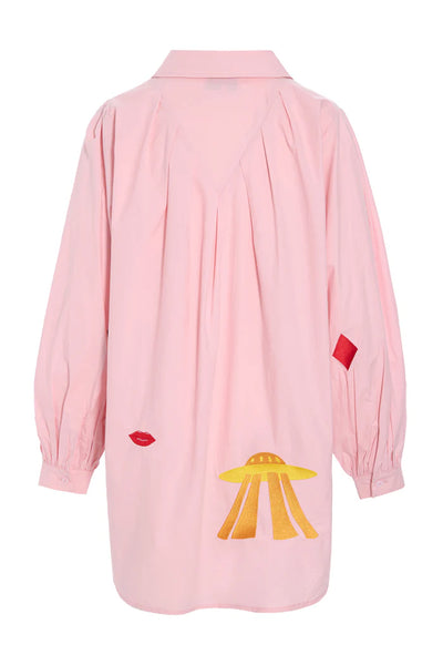Hunkøn - Skjorte - Pink - Sasha