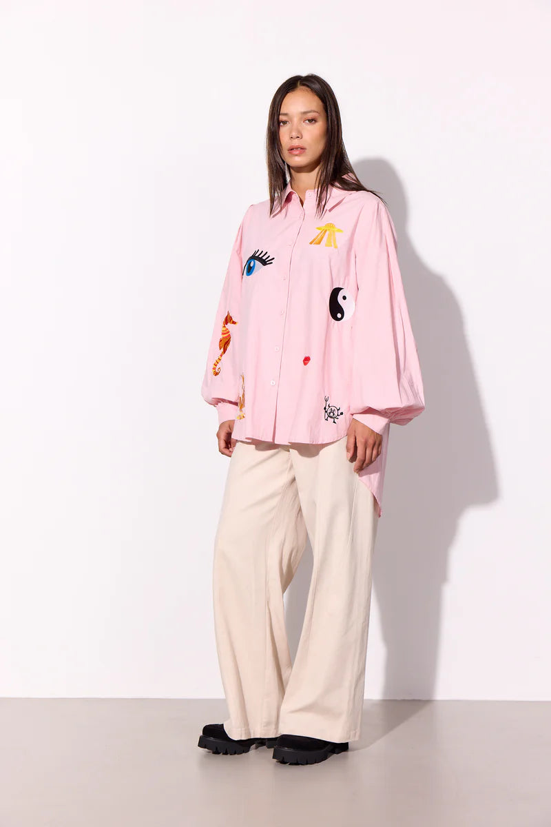 Hunkøn - Skjorte - Pink - Sasha