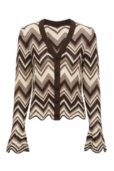 Sassy Copenhagen - Cardigan - Deep Brown - Majken