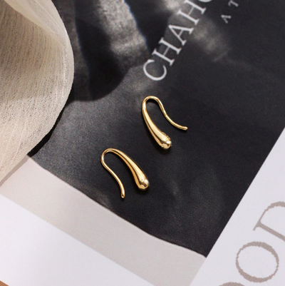 Andcopenhagen - Earrings - 18 carat gold plated 925 sterling silver - Amy