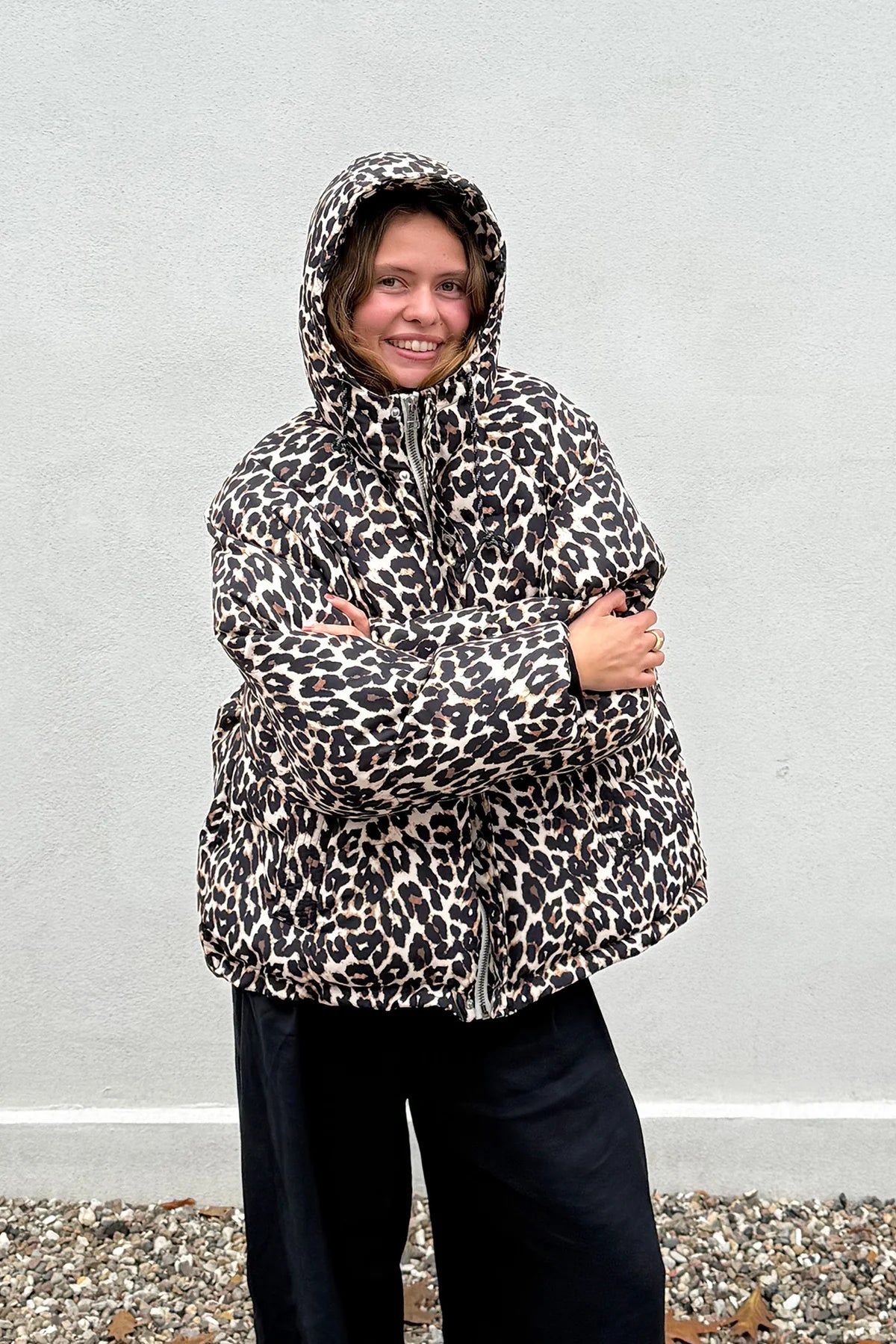 Lollys Laundry - Vinterjakke - Leopard - Shelby