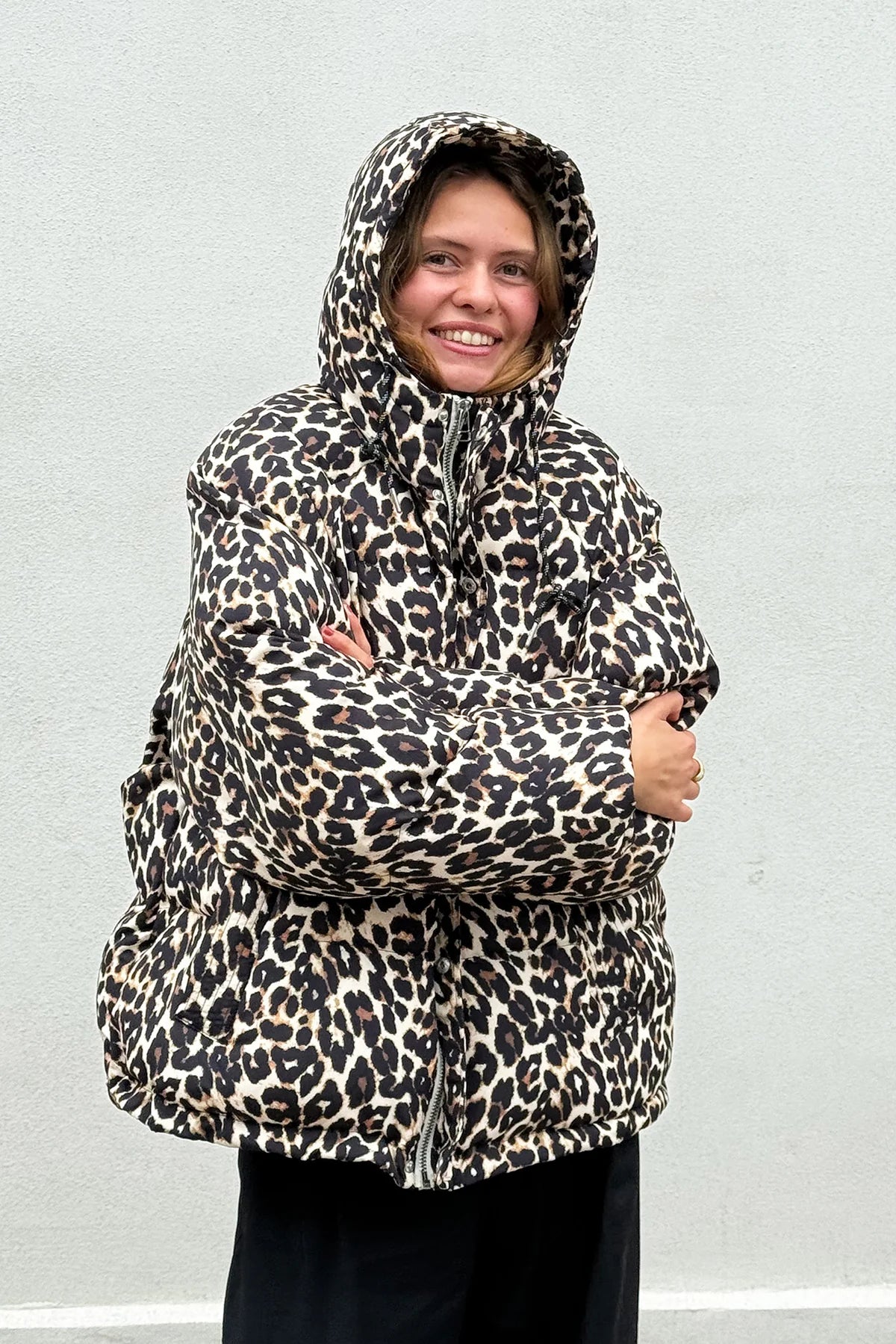 Lollys Laundry - Vinterjakke - Leopard - Shelby