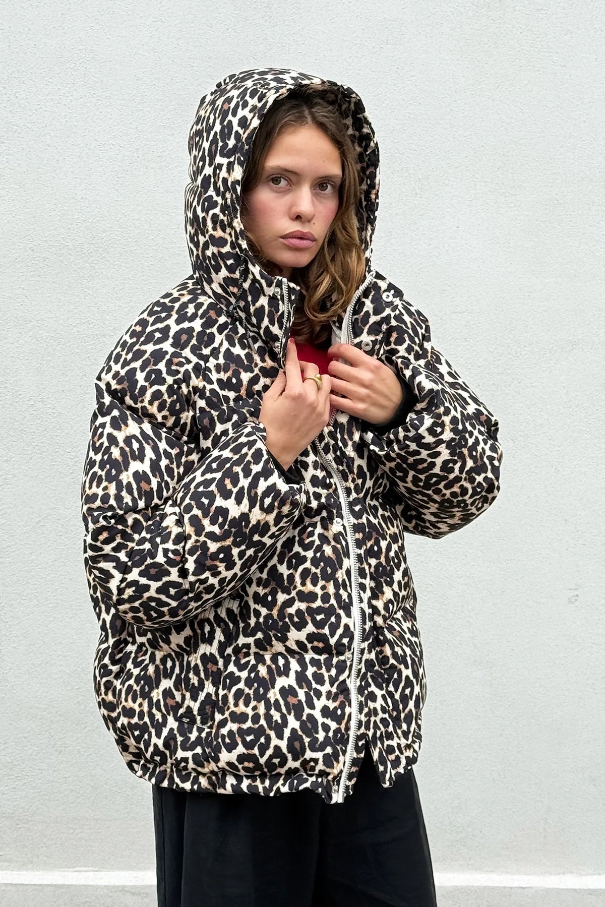Lollys Laundry - Vinterjakke - Leopard - Shelby
