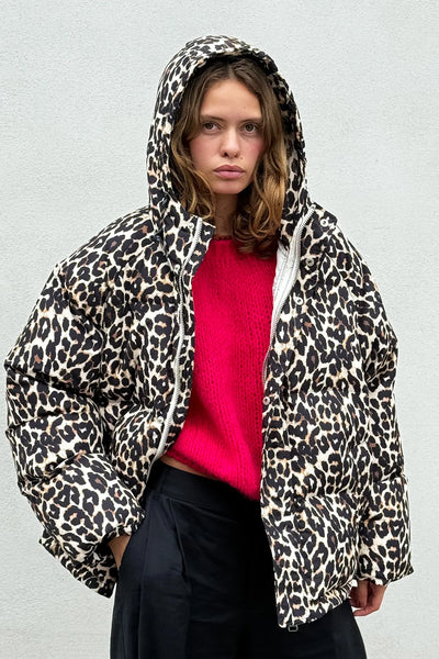 Lollys Laundry - Vinterjakke - Leopard - Shelby