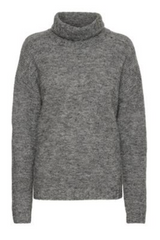 Rollneck strik - Dark grey - 11 The knit rollneck - MY ESSENTIAL WARDROBE