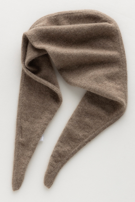 Andcopenhagen - Cashmere trinity mini tørklæde - 100% Cashmere - Dark coffee