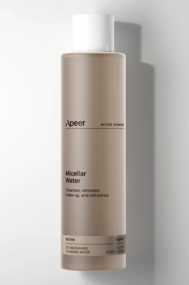 APEER - Miceller water - 200ml - Mod tilstoppet porer og mat hud sss