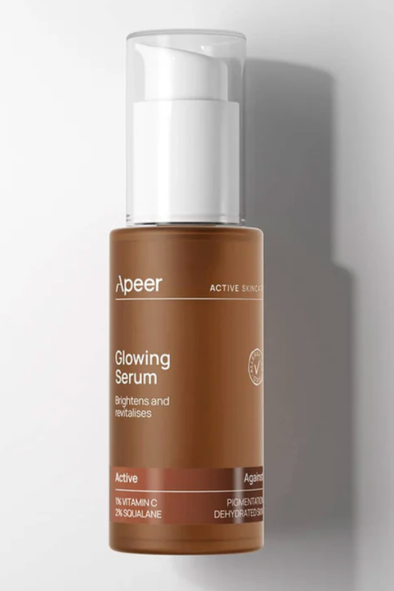 APEER - Serum - Glowing - 30ml - Mod pigmentering og dehydreret hud sss