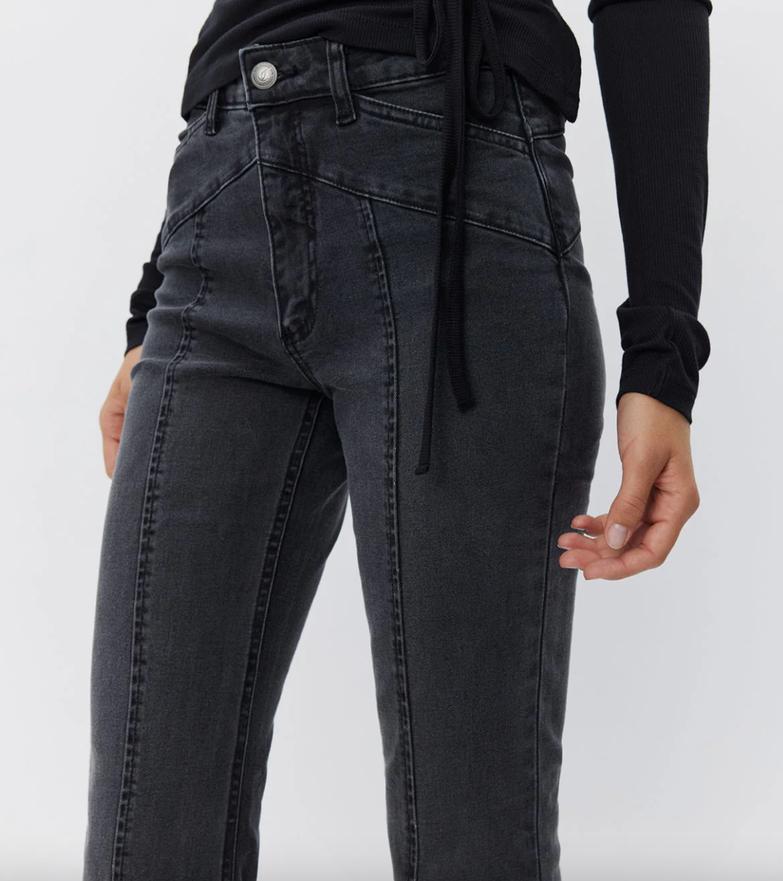 Sofie Schnoor - Jeans - Black washed - Snos569