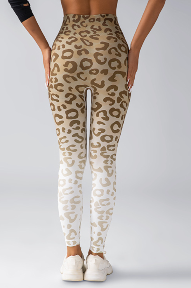 Sassy Copenhagen - Fitness leggings - Brown leo - Lelu