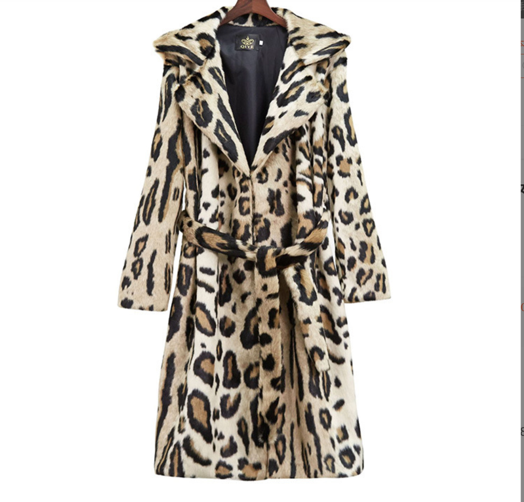 Sassy Copenhagen - Pels Trenchcoat - Leopard - Brooke