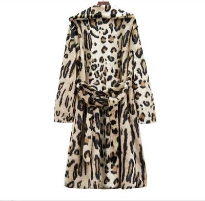 Sassy Copenhagen - Pels Trenchcoat - Leopard - Brooke