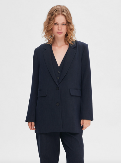 Blazer - Black - Rita - Selected femme 