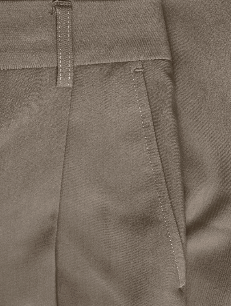 JJXX - Pants - Brown - Mary Pleat 