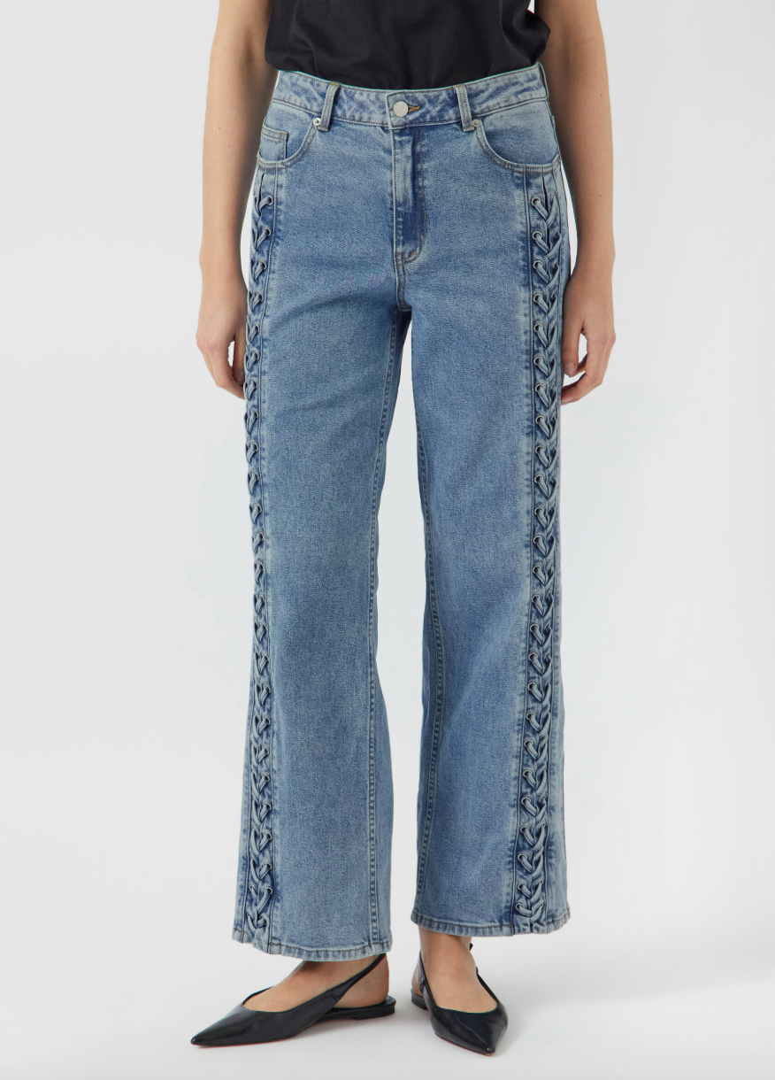 YAS - Jeans - Blue denim - Eyla HW 