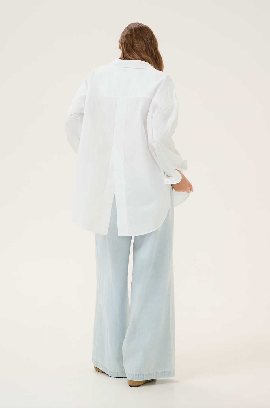 My Essential Wardrobe - Skjorte - Sunna Boxy - Bright White