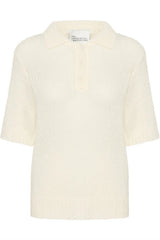 My Essential Wardrobe - Polo strik - White - Lingo