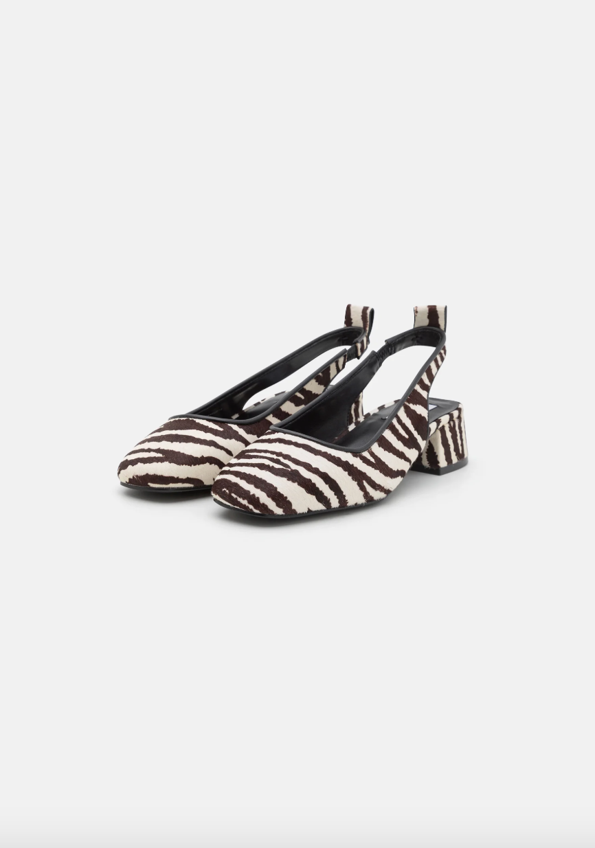 Steve Madden - Højhælet sandal - Zebra - Smitten