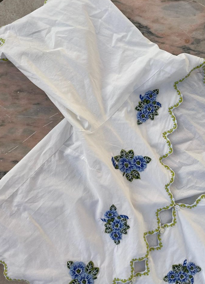 Sissel Edelbo - Skjorte - Blue Flower - BlueFlower