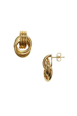 Anni Lu - Earrings - Gold - Triplet