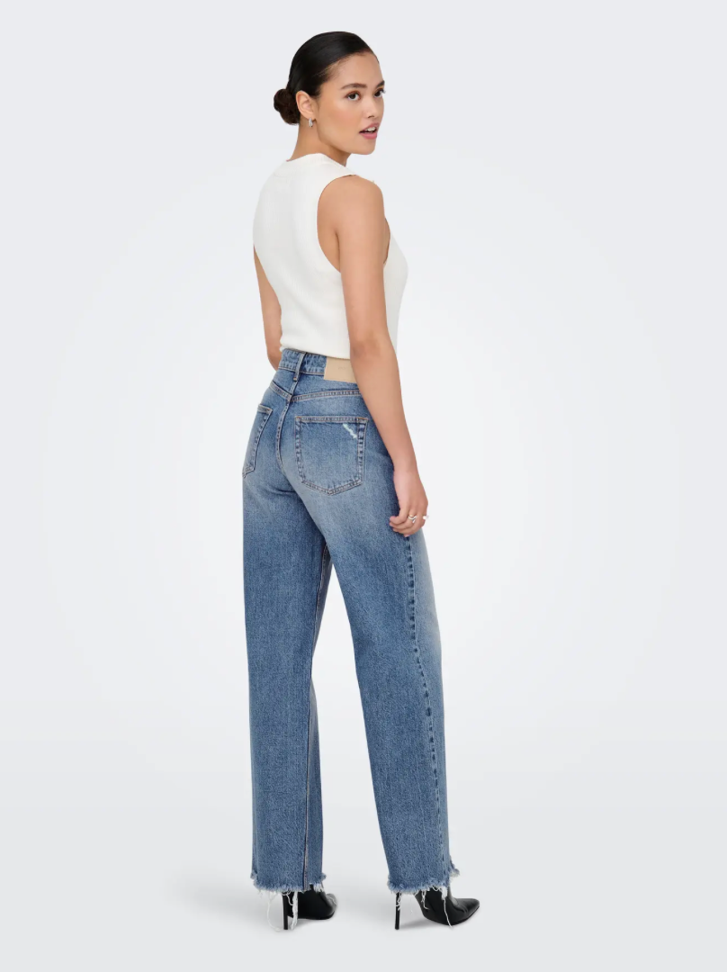 Only Jeans Blue denim Juicy HW Dot