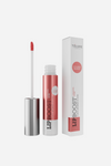 TOLURE Lip Boost i Caramel/Rose med applikator og emballage. Tekst: "ULTRA-MIRROR GLASSY".