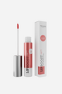 TOLURE Lip Boost i Caramel/Rose med applikator og emballage. Tekst: "ULTRA-MIRROR GLASSY".
