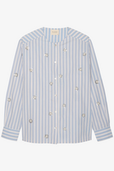 Sissel Edelbo - Skjorte - Dusty Stripes - Vanilla