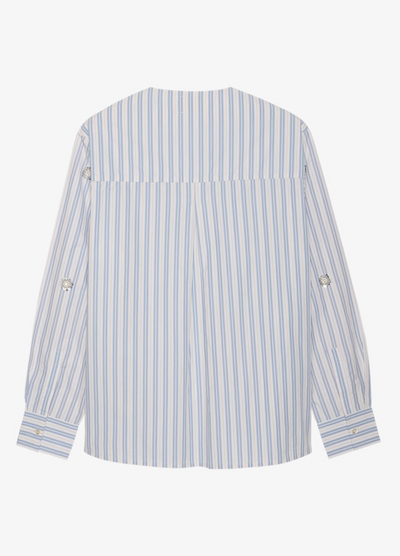 Sissel Edelbo - Skjorte - Dusty Stripes - Vanilla