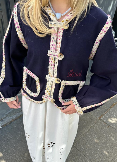 Sissel Edelbo - Jakke - Navy - Como (PREORDER)