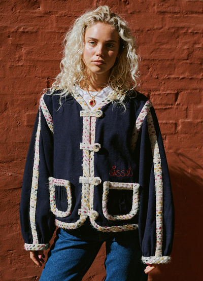 Sissel Edelbo - Jakke - Navy - Como (PREORDER)
