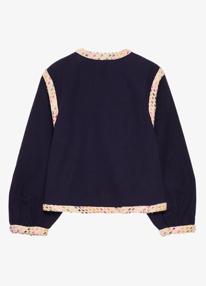 Sissel Edelbo - Jakke - Navy - Como (PREORDER)