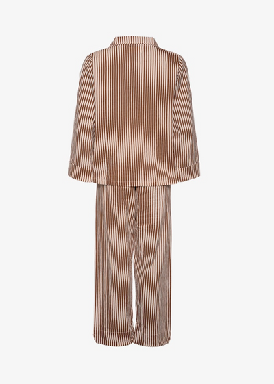 Sissel Edelbo - Nattøjssæt - Brown Stripes - Nuit sss