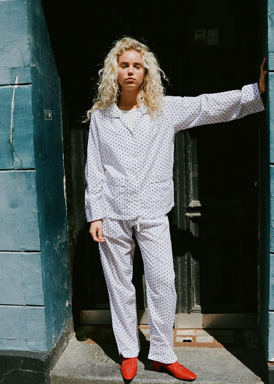 Sissel Edelbo - Nattøjssæt - Navy Dot - Nuit sss