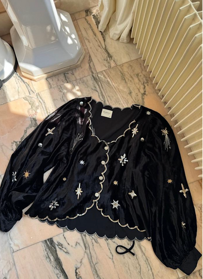 Sissel Edelbo - Bluse - Black - Phoebe