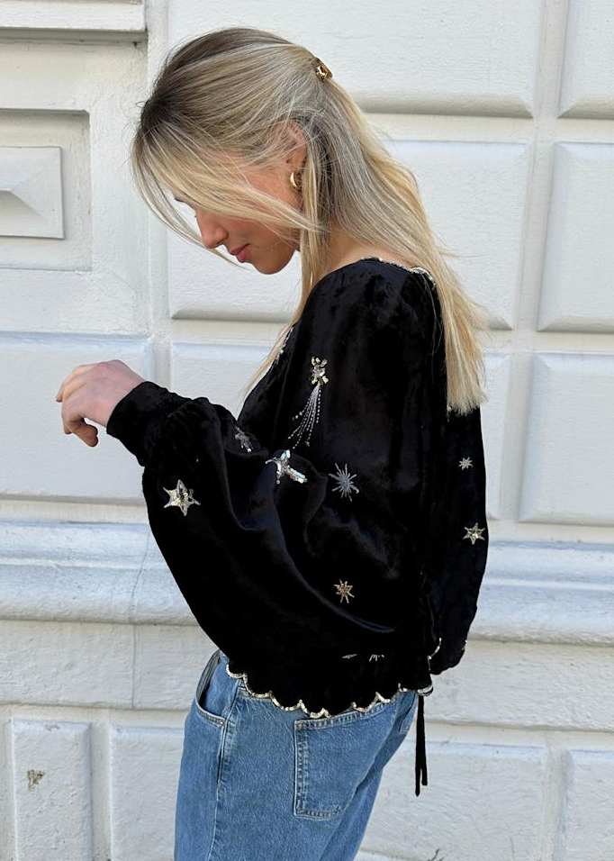 Sissel Edelbo - Bluse - Black - Phoebe
