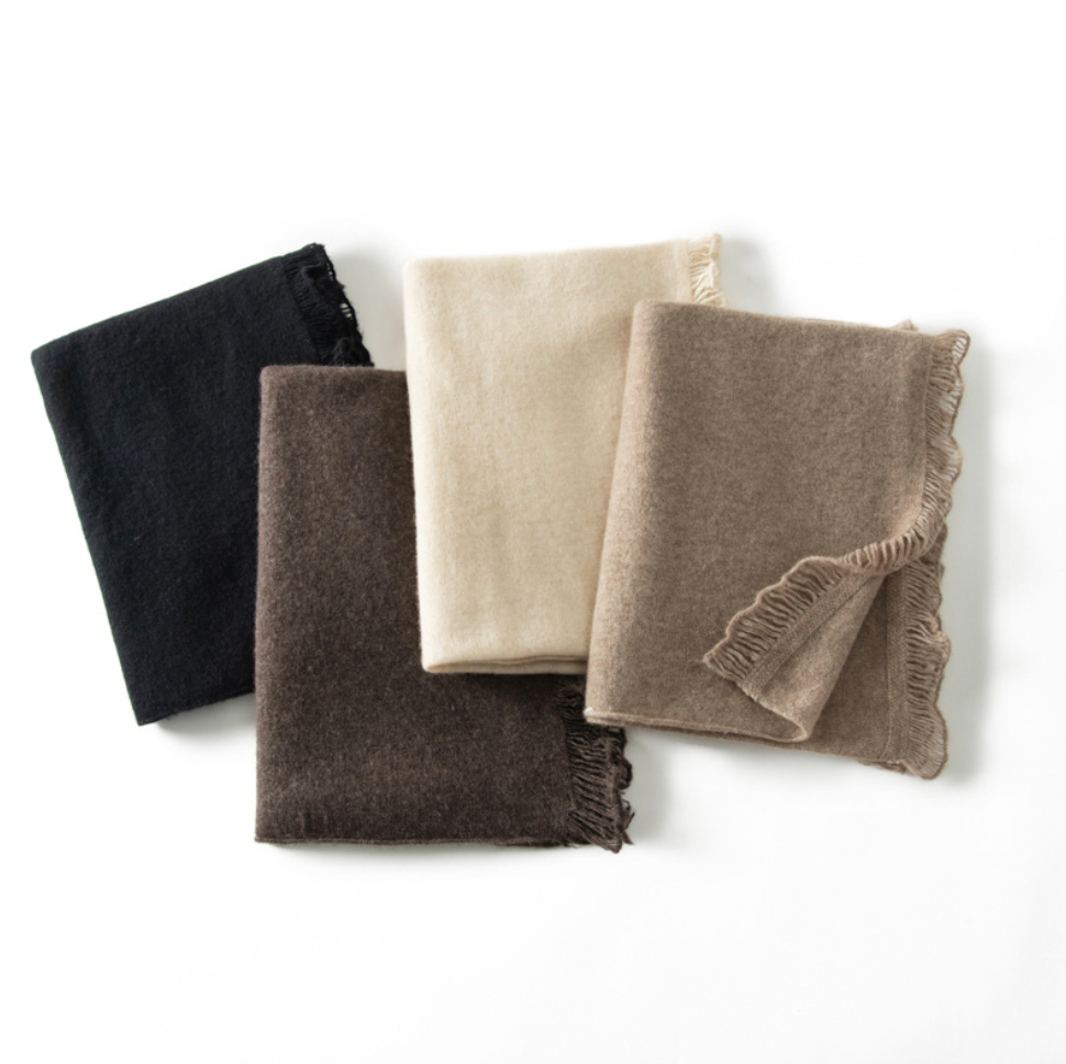 Andcopenhagen - Cashmere tørklæde - Lys Coffee - Mira