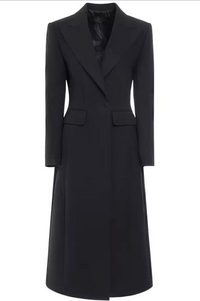 Sassy Copenhagen - Blazer trenchcoat - Sort - Sia