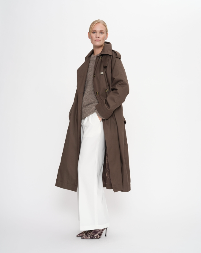 2NDDAY - Trenchcoat - Turkish Coffee - Willamena Dense