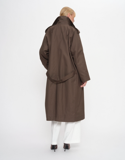2NDDAY - Trenchcoat - Turkish Coffee - Willamena Dense
