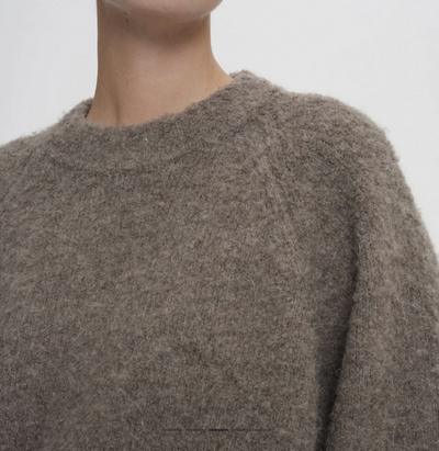 2NDDAY - Strik - Walnut - Garnet Curly Knit
