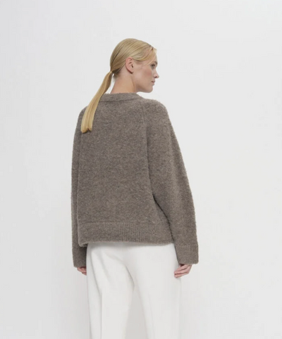 2NDDAY - Strik - Walnut - Garnet Curly Knit