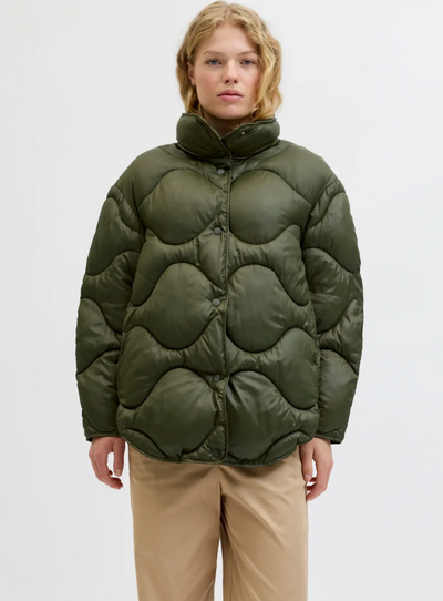 JJXX - Quilted Jakke - Grape Leaf - Stella (PREORDER)