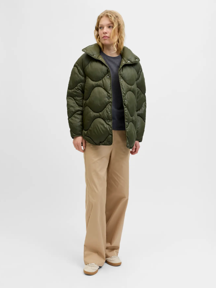 JJXX - Quilted Jakke - Grape Leaf - Stella (PREORDER)