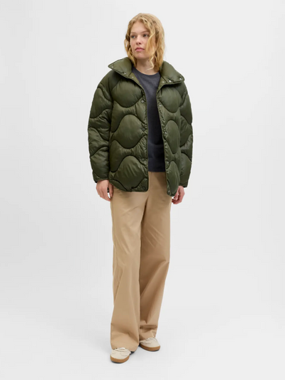 JJXX - Quilted Jakke - Grape Leaf - Stella (PREORDER)