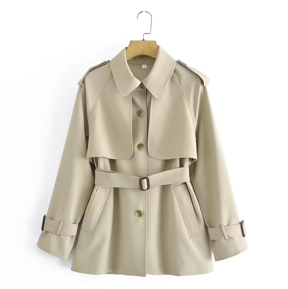 Sassy Copenhagen - Trench coat - Khaki - Vela