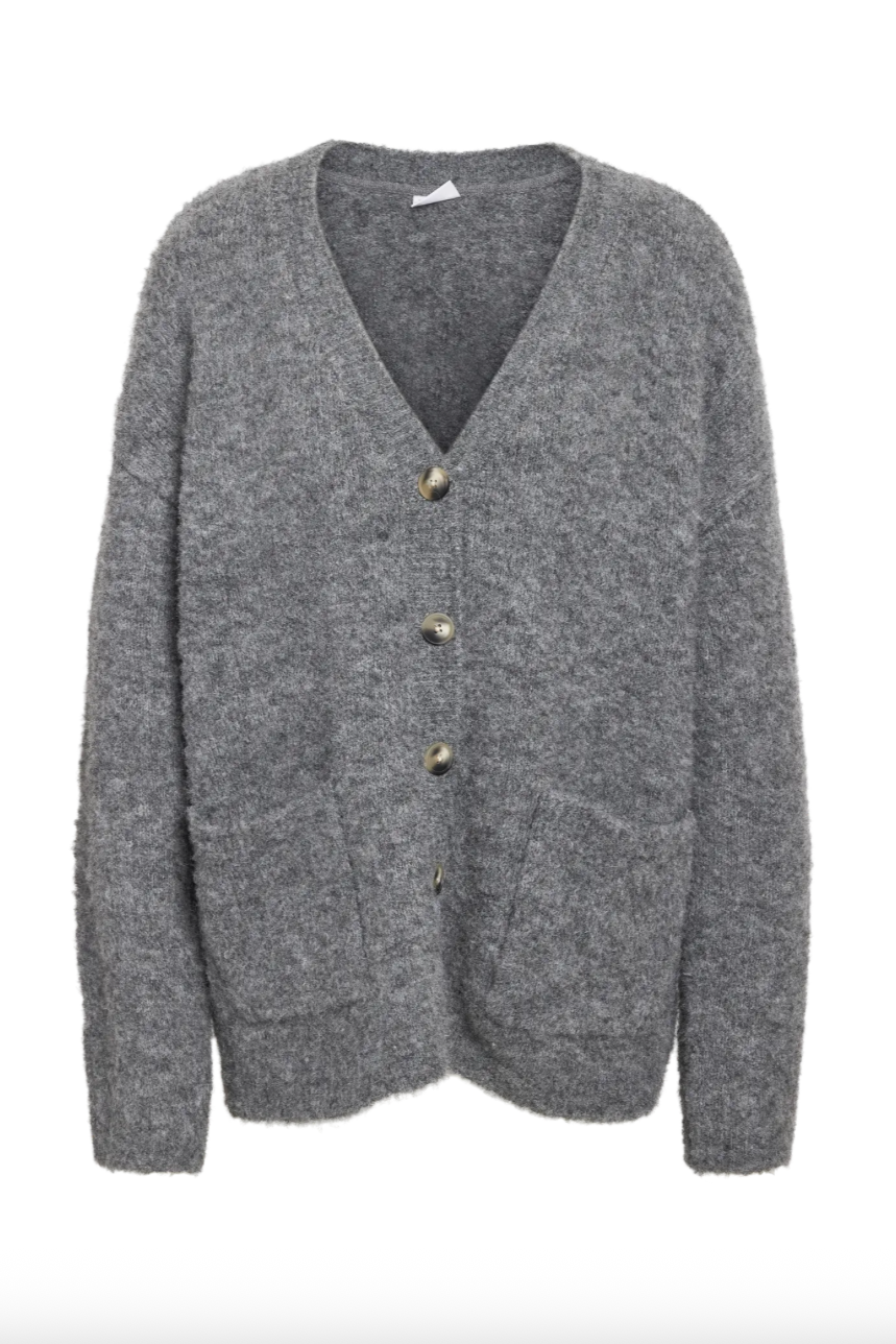 Noisy May - Cardigan - Grå - Dolly