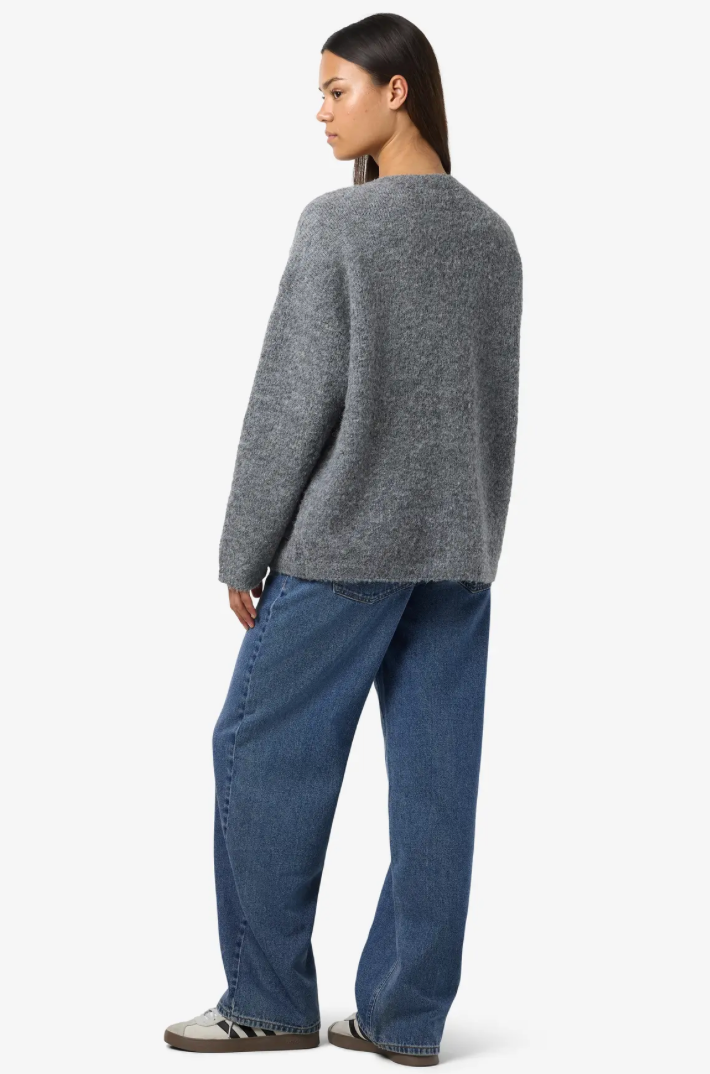 Noisy May - Cardigan - Grå - Dolly