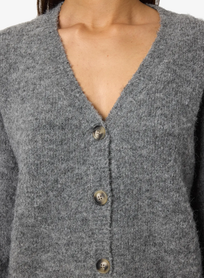 Noisy May - Cardigan - Grå - Dolly