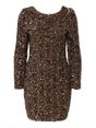 Only - Kjole - Palliet Brun - Confidence
